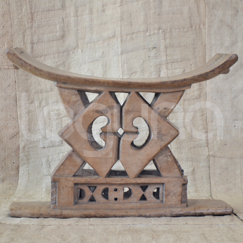 ASANTI STOOL (GHANA) LRG SP