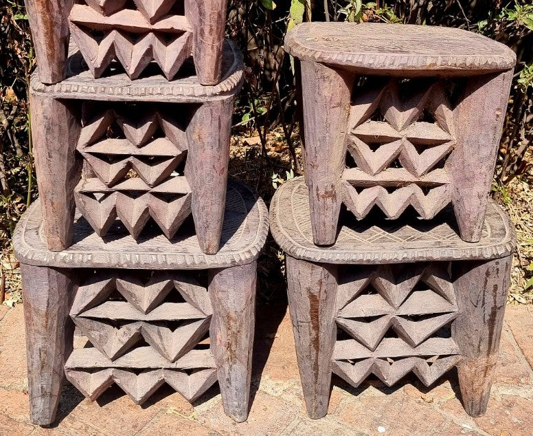 NUPE STOOL (NIGERIA) XS 30L 30W 25H NAT