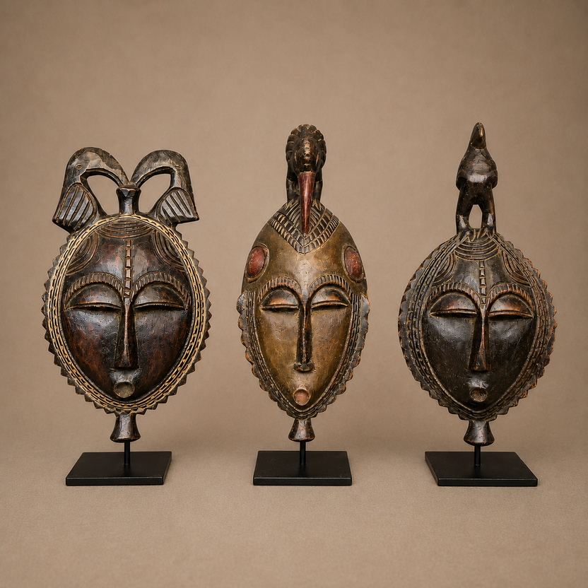 How to Style an African Mask as Wall Decor in a Modern Home