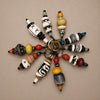 AFRICAN TRADE BEAD KEYRING (WEST AFRICA)