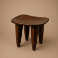 SENUFO STOOL/SIDE-TABLE (IVORY COAST) MED 60L 40W 35H