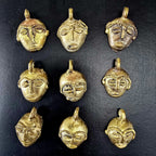 BAULE BRASS PENDANT (IVORY COAST) XS