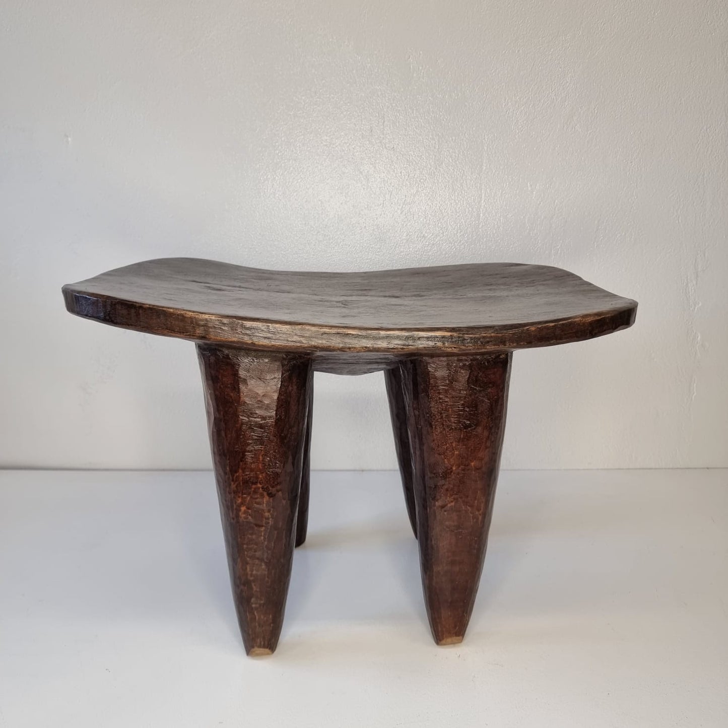 SENUFO STOOL/SIDE-TABLE (IVORY COAST) LRG 60L 47W 45H