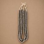 TUAREG NICKEL BEAD (NIGER) BICONE SML