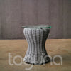 BALINESE STOOL (INDONESIA) WOVEN 40L 40W 45H NAT