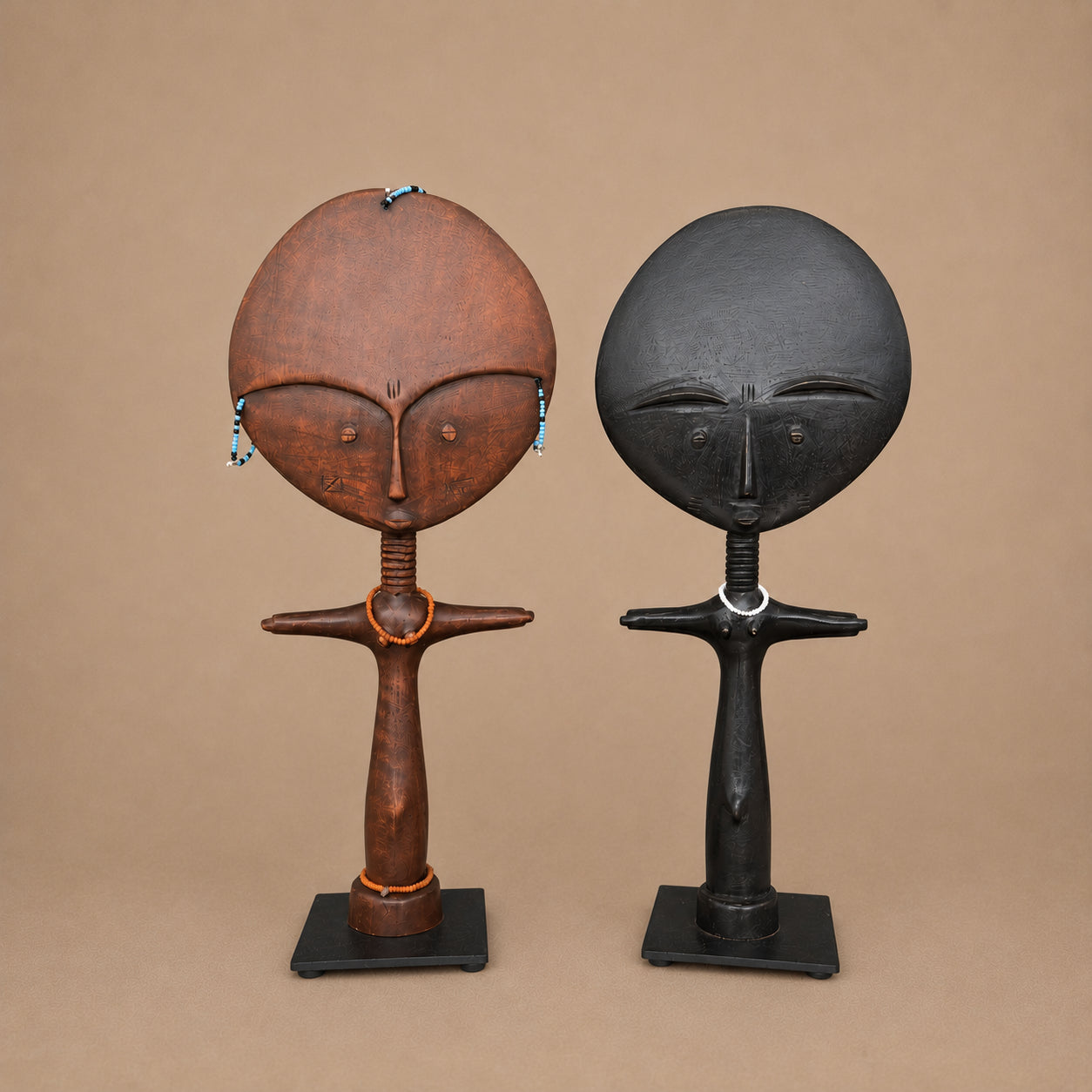 ASANTI AKUA-BA DOLL (GHANA) 30H DARK