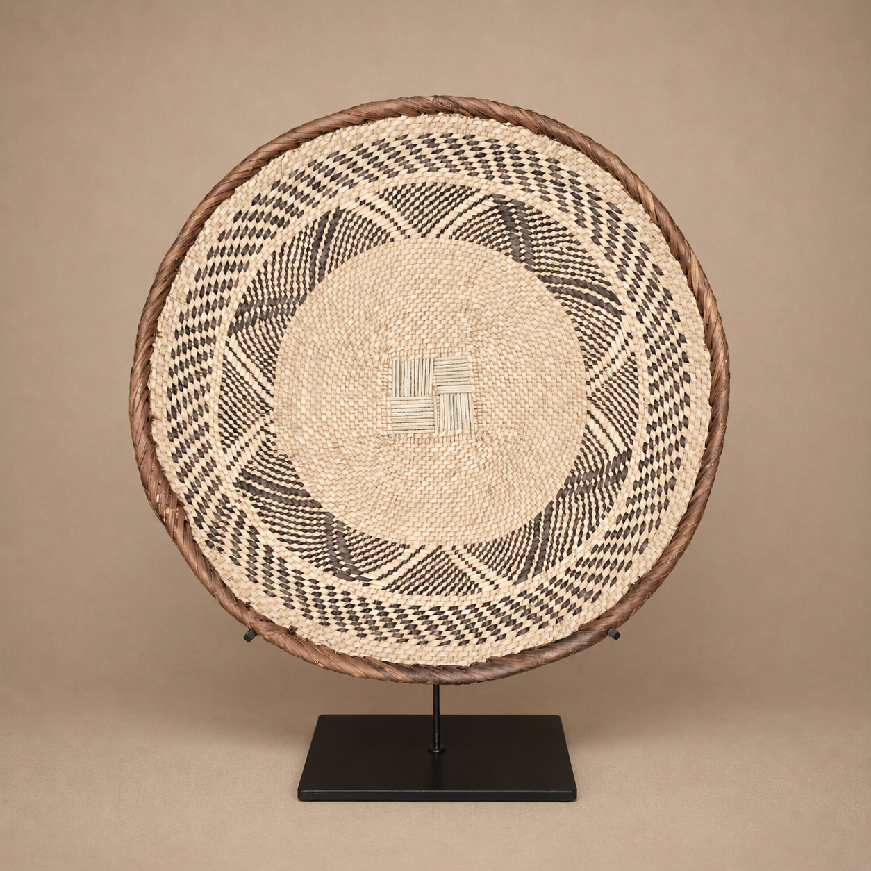 TONGA BASKET (ZIMBABWE) 32-38D NATURAL+STAND