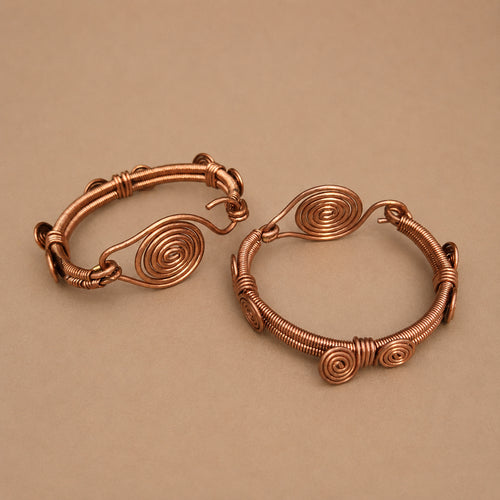 Copper Bangle Kenya - African Bangle at Togu'na