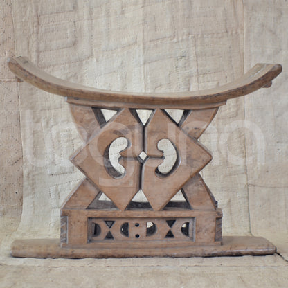 ASANTI STOOL (GHANA) LRG SP