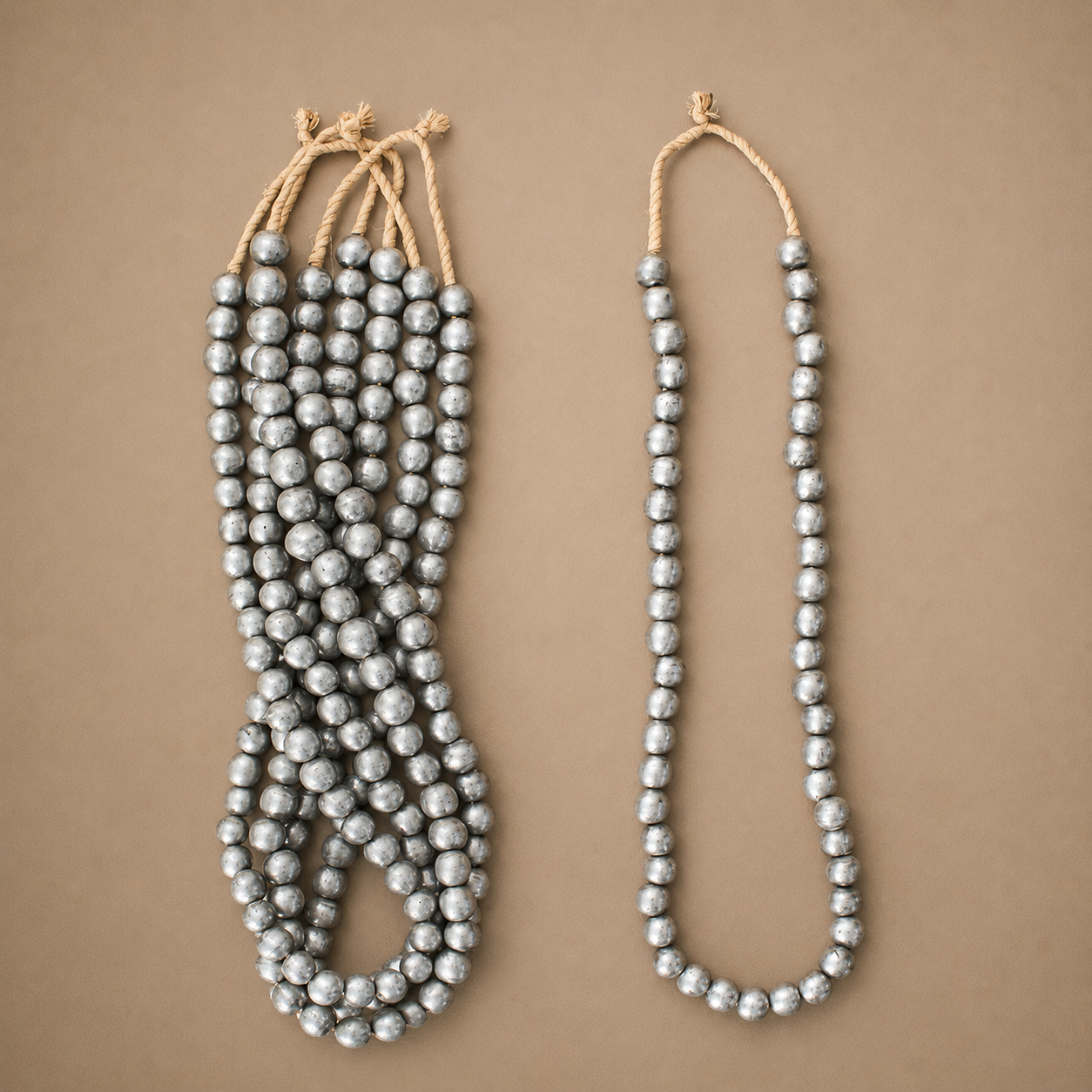 TUAREG SILVER BEAD (NIGER) RND