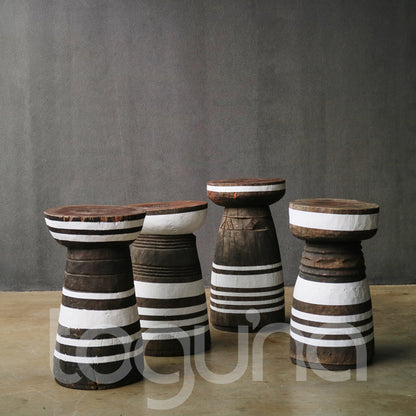LOZI GRAIN MORTAR/SIDE-TABLE (ZAMBIA) CUSTOM