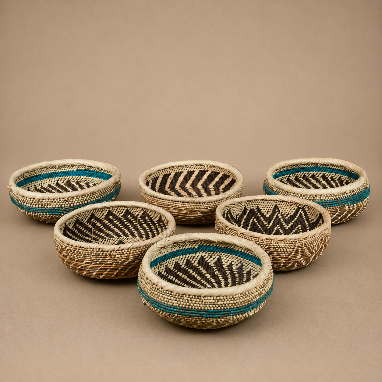TONGA BASKET DBL WEAVE (ZAMBIA) BOWL 15-25D 9H