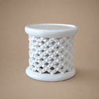 BAMILEKE STOOL/SIDE-TABLE (CAMEROON) 40D 40H CUSTOM