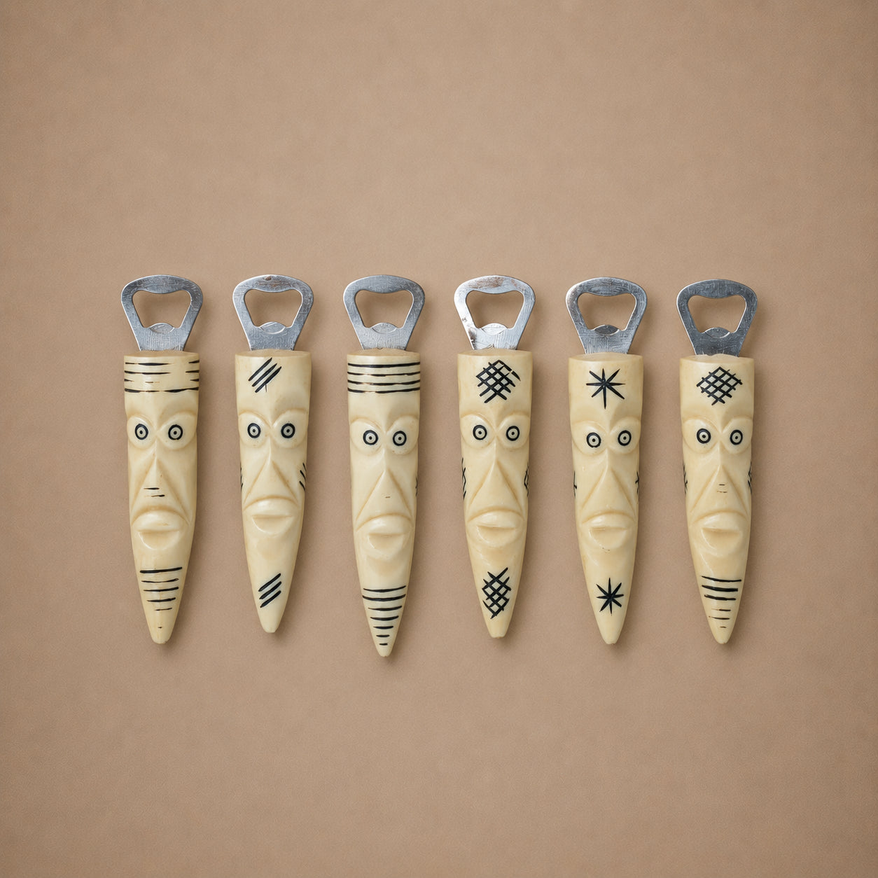 BOTTLE OPENER KENYA BONE WHITE