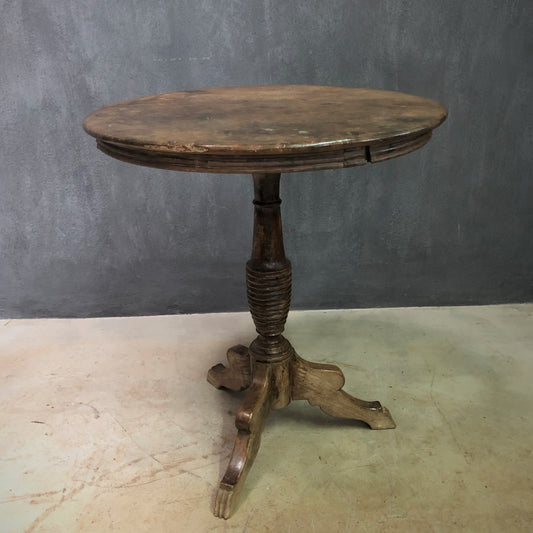 BALINESE TABLE (INDONESIA) OLD 60L 60W 70H NAT