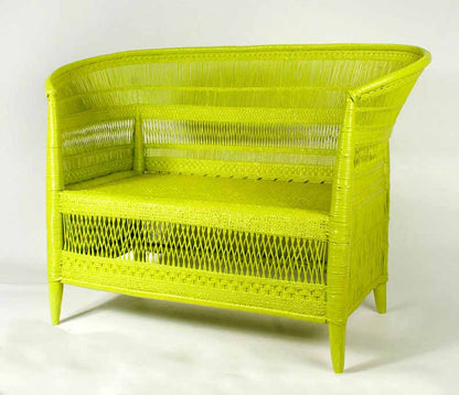 CHAIR LOVESEAT (MALAWI) 110L 59W 84H CUST
