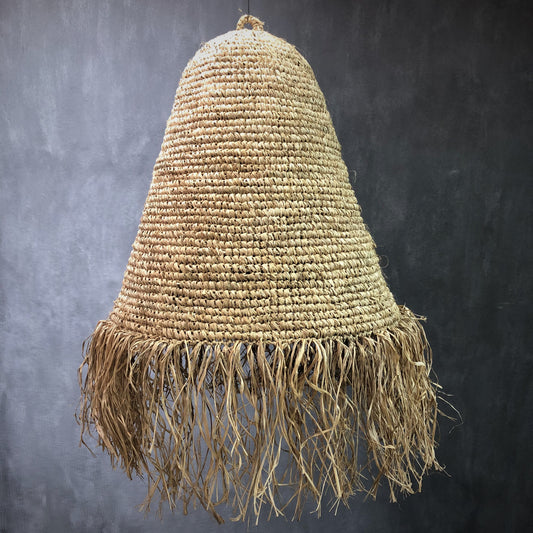 GRASS LAMPSHADE (INDONESIA) CONE 75L 75W 96H NAT