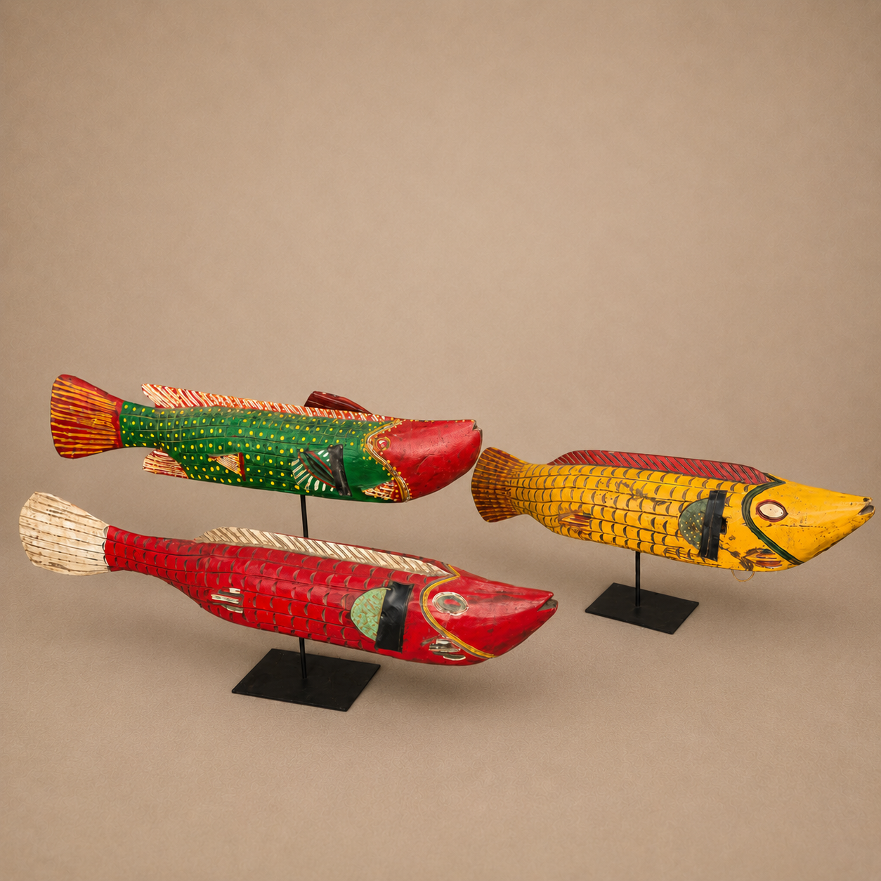 BAMBARA FISH HEADDRESS (MALI) 95-110L