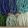 RECYCLED GLASS BEAD (GHANA) MED