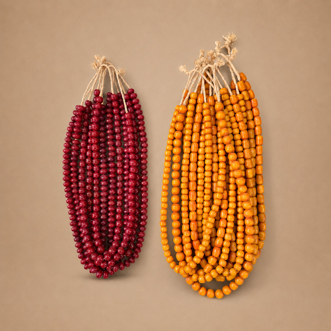 AFRICAN AMBER BEAD (KENYA) SML
