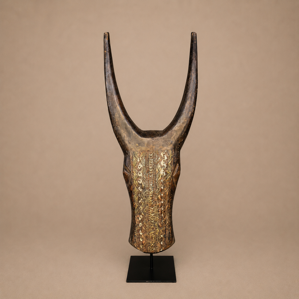 BAMBARA BULL HEADDRESS (MALI) LRG