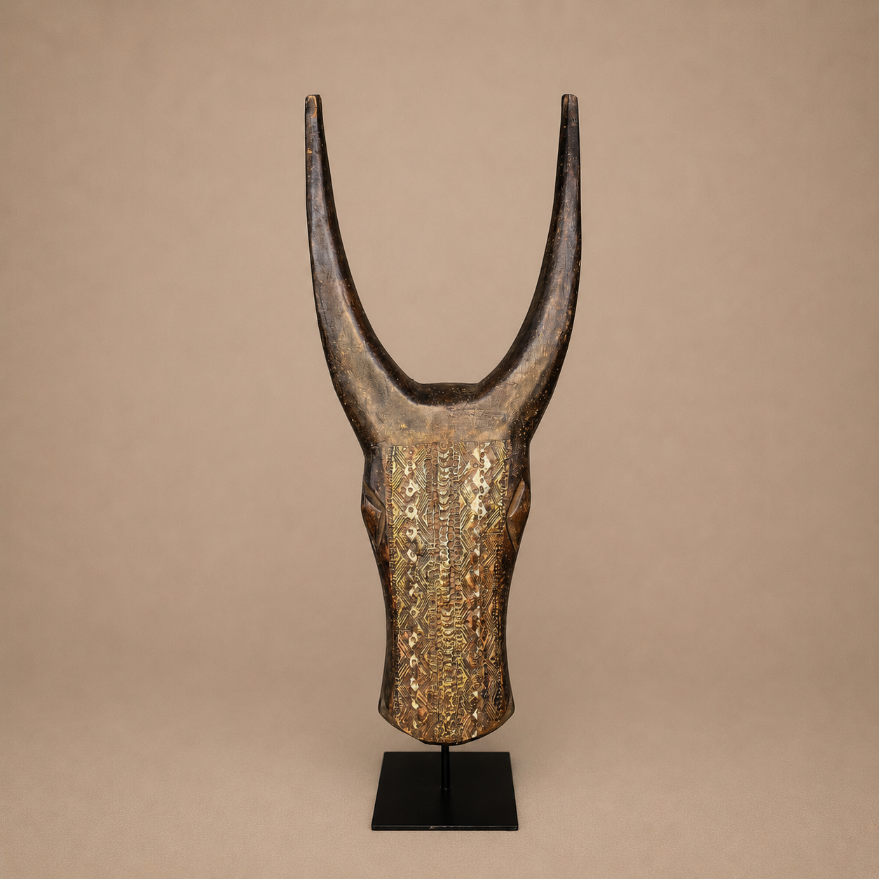 BAMBARA BULL HEADDRESS (MALI) LRG