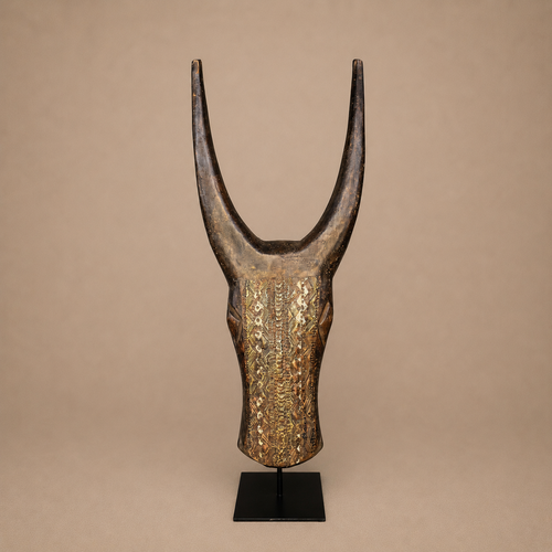 Bambara Bull Headdress (Mali) - Animal Figures at Togu'na