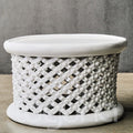 BAMILEKE STOOL/SIDE-TABLE (CAMEROON) 75D 43H CUSTOM