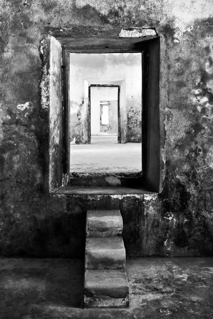 DAVID BALLAM FRAMED PRINT LUBANGO 80L 120H