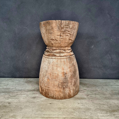 MAKONDE GRAIN MORTAR/SIDE-TABLE (TANZANIA) 48H NAT