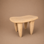 SENUFO STOOL/SIDE-TABLE (IVORY COAST) XS 42L 33W 28H