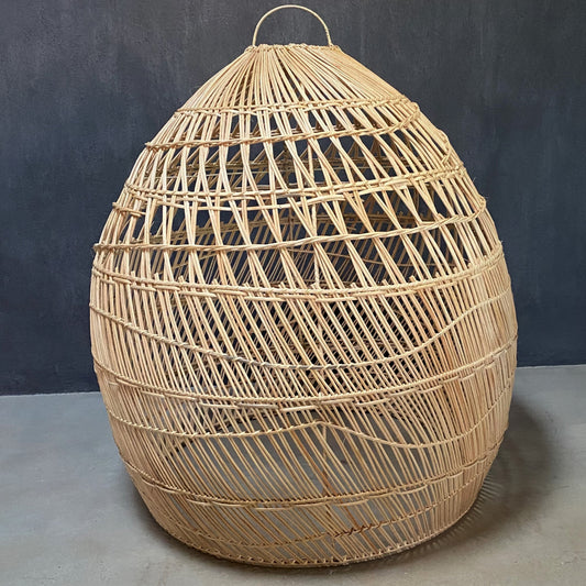 RATTAN LAMPSHADE (INDONESIA) BELL 70L 70W 80H NAT