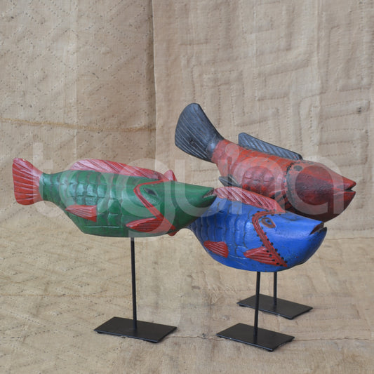 BAMBARA FISH HEADDRESS (MALI) 40-45L