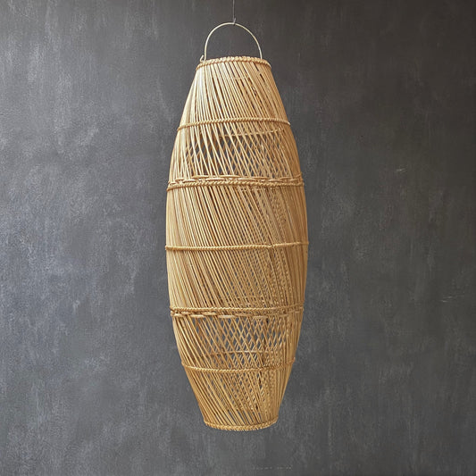 RATTAN LAMPSHADE (INDONESIA) SPUTNIK 40L 40W 95H NAT