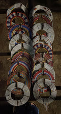MAASAI BEAD COLLAR (KENYA) 22W 25H