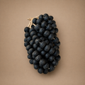 RECYCLED GLASS BEAD (GHANA) XL PKT BLACK