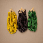 RECYCLED GLASS BEAD (GHANA) SML PKT