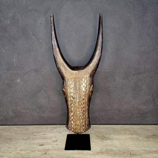 BAMBARA BULL HEADDRESS (MALI) LRG