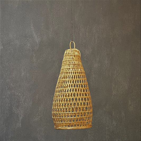 BAMBOO LAMPSHADE (INDONESIA) CONE 20L 20W 45H NAT
