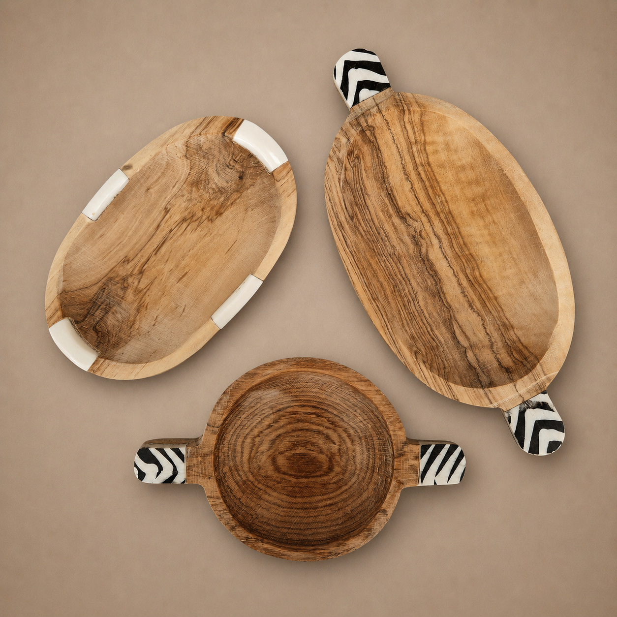 BOWL (KENYA) OVAL 16L / ROUND 10D