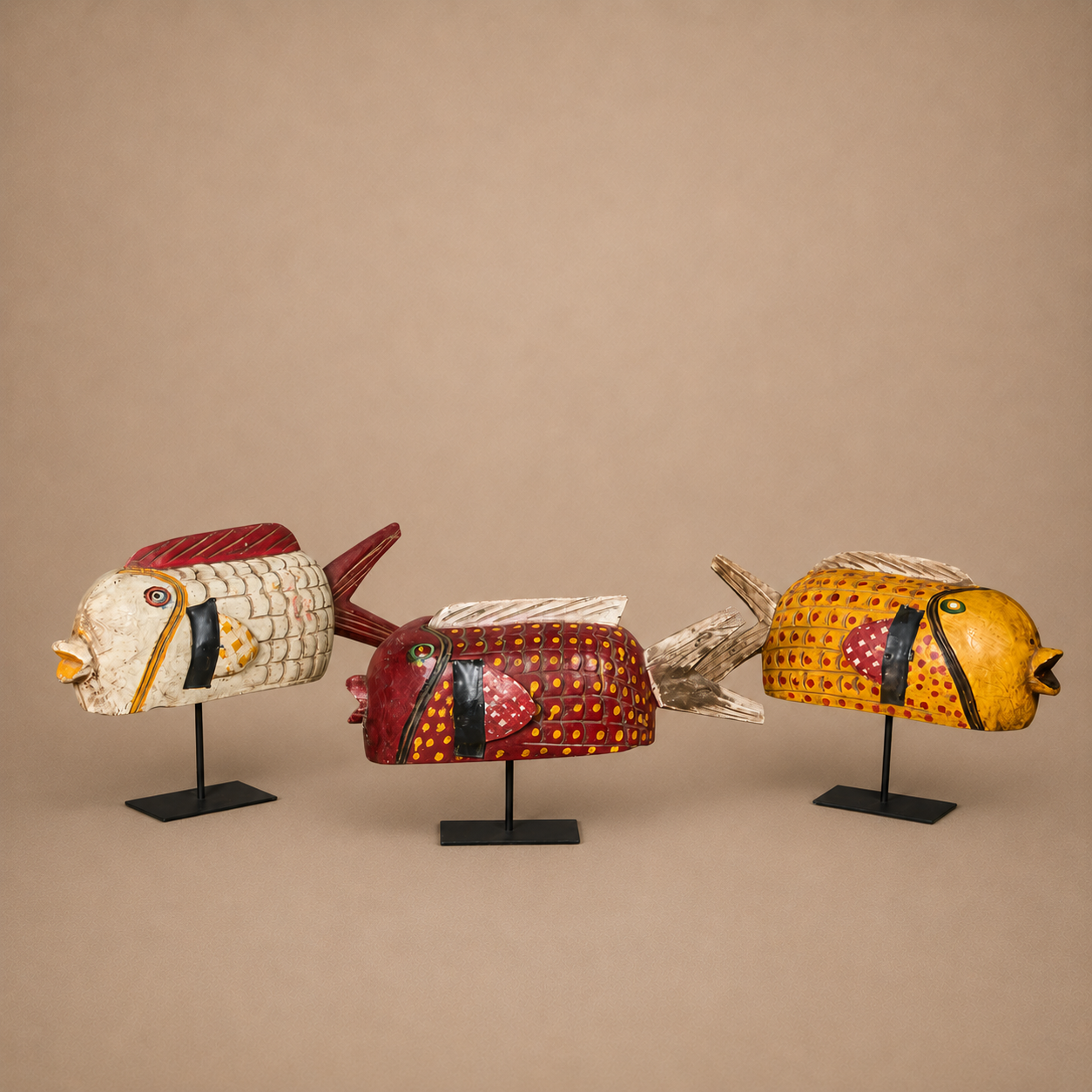 BAMBARA FISH HEADDRESS (MALI) 45-50L