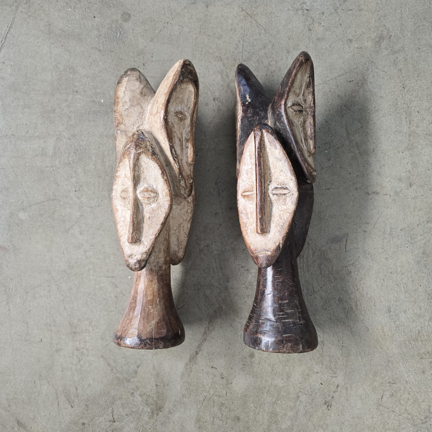 LEGA RELIQUARY HEAD (CONGO) 40H