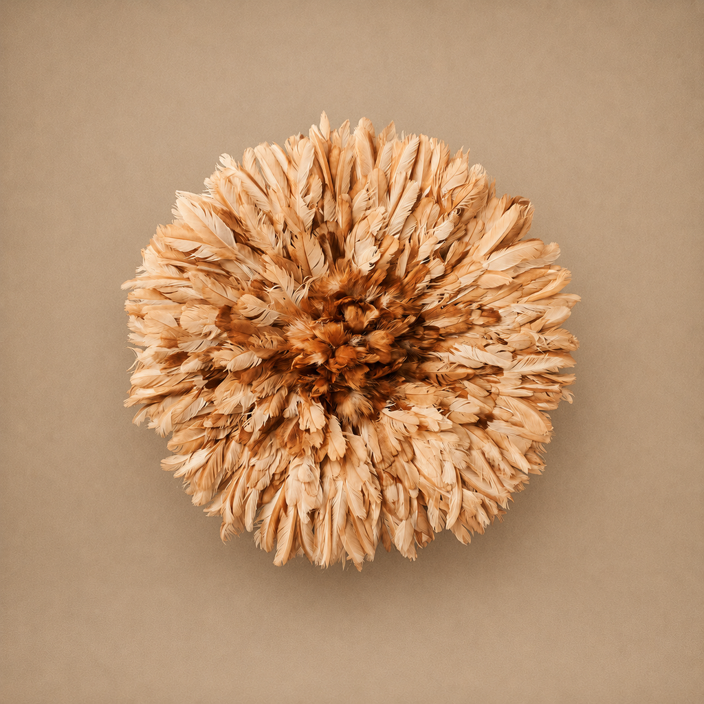 JUJU HEADDRESS (CAMEROON) 50D BEIGE