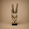 MOSSI ZOOMORPHIC MASK (BURKINA FASO) MED