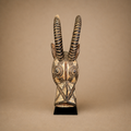 MOSSI ZOOMORPHIC MASK (BURKINA FASO) MED