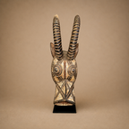 MOSSI ZOOMORPHIC MASK (BURKINA FASO) MED