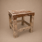LOZI STOOL (ZAMBIA) SQUARE 25W 30H
