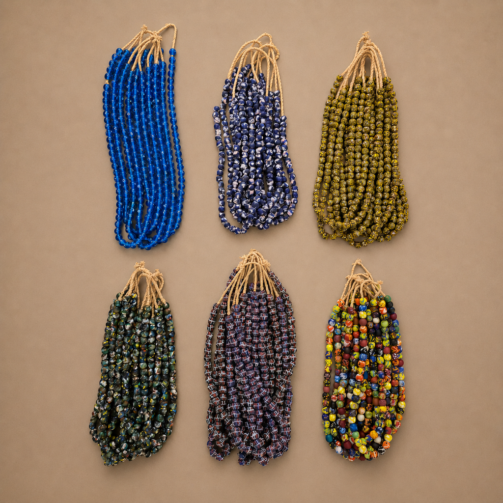 TRADE BEAD (GHANA) RND SP
