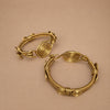 BANGLE WOVEN WIRE (KENYA) BRS CLASP
