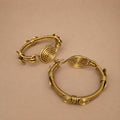 BANGLE WOVEN WIRE (KENYA) BRS CLASP